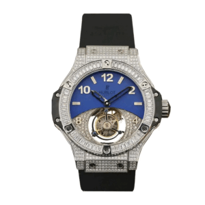 anyconv.com hublot classic fusion tourbillon with diamond blue dial replica.jpg.gif