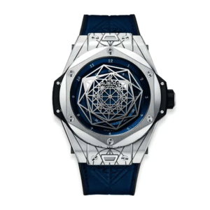 hublot big bang sang bleu titanium blue watch 415.nx .7179.vr .mxm18 replica front.png