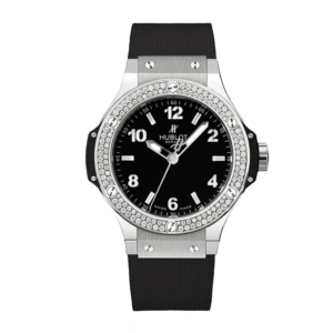 hublot big bang steel black dial diamond bezel 361.sx .1270.rx .1104 replica front.png