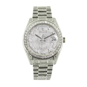 rolex date just baguette ii white gold diamond dial 116300 replica.png