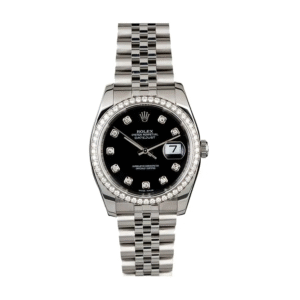rolex datejust 116234 36mm steel automatic black diamond dial 1.png