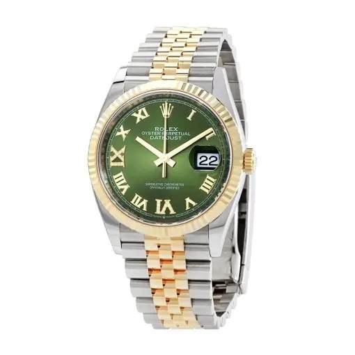 rolex datejust 126283rbr green dial jubilee replica