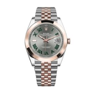 rolex datejust 126301 0016 steel gold automatic grey dial jubilee replica.jpg