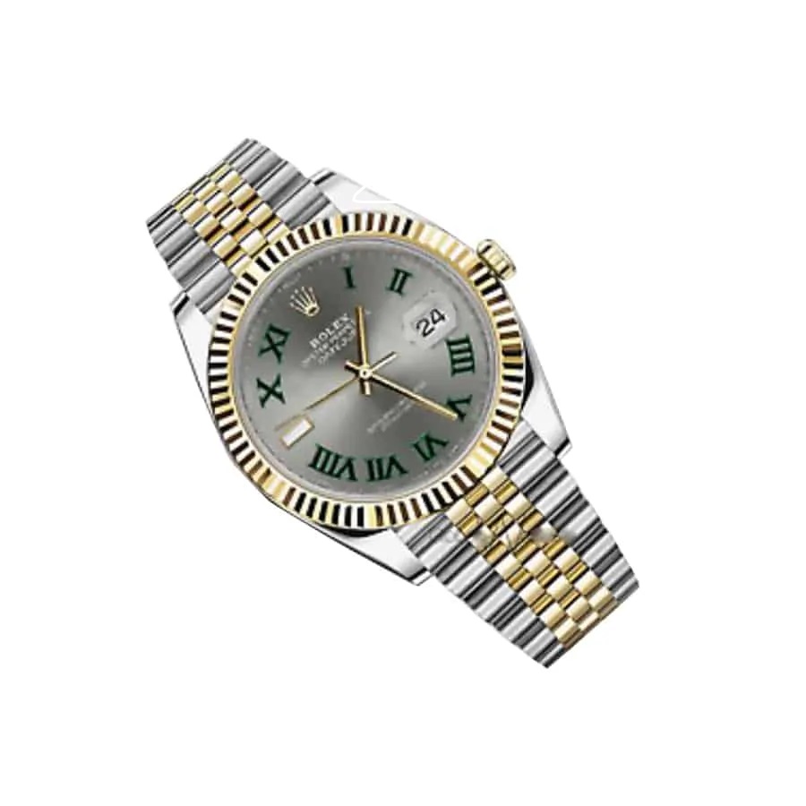 rolex datejust 126233 0035 grey dial jubilee replica