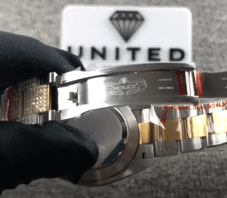 ap royal oak yellow gold iced out replica