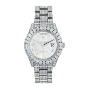 rolex day date 2 ii president white gold diamond 218239 white dial replica 1.png