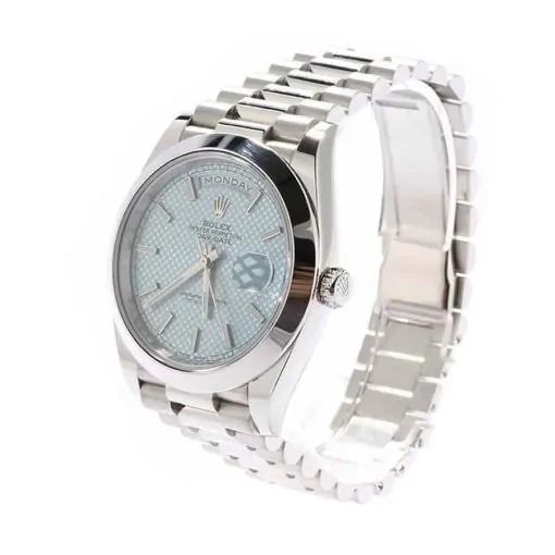 rolex day date 228206 0004 ice blue replica