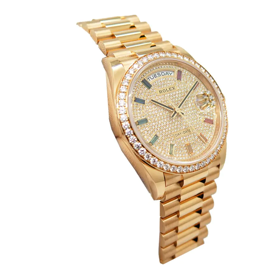 rolex day date 128348rbr 0030 diamond replica