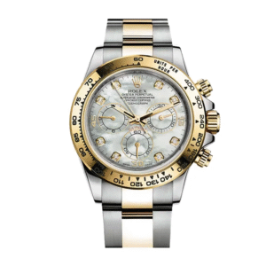 rolex daytona 116523 mother of pearl diamond dial two tone.png