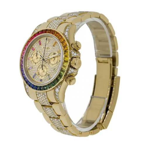 rolex daytona 116595rbow diamond rainbow replica