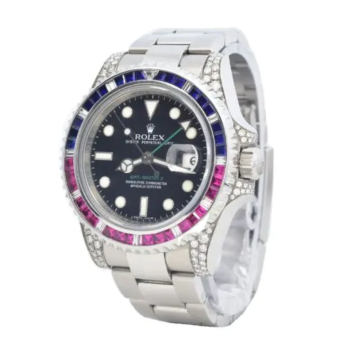 rolex gmt master ii 116710 diamond replica
