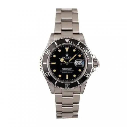 rolex rare submariner black dial stainless steel date pre ceramic 16800 oyster replica 510x510.jpg.webp